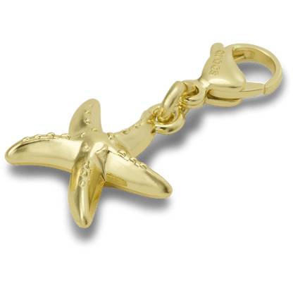 Crocs Exclusive Gold Starfish Charm Jibbitz charm