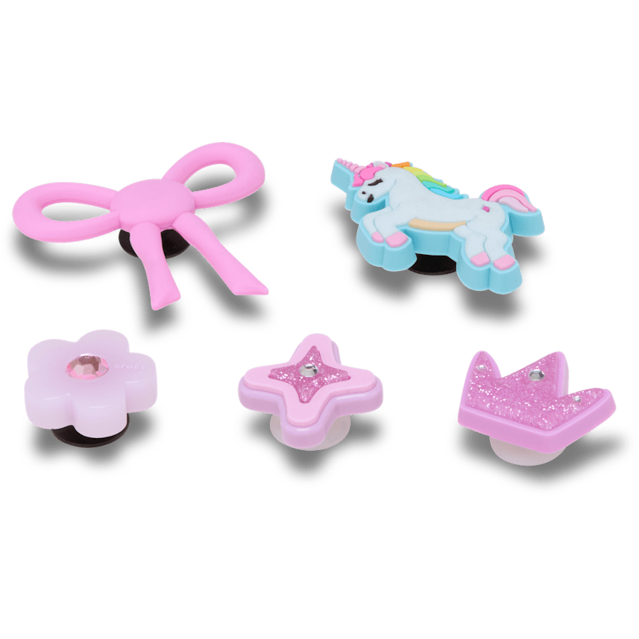Crocs New Sweet Pink Girls 5 Pack Jibbitz™ charms