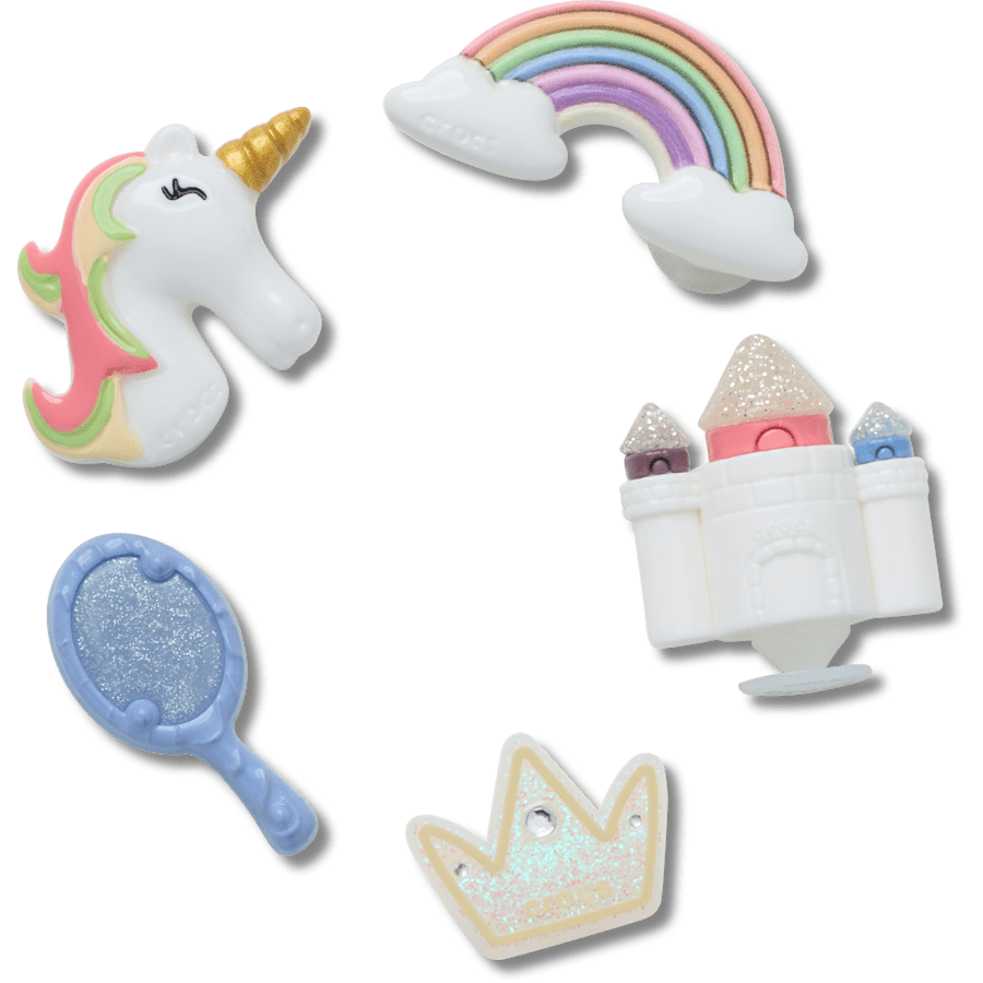 Crocs Exclusive Pretty Princess 5 Pack Jibbitz™ charms