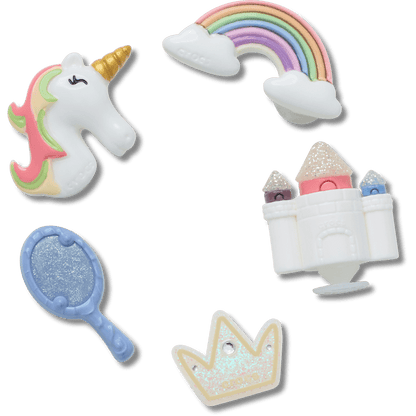 Crocs Exclusive Pretty Princess 5 Pack Jibbitz™ charms