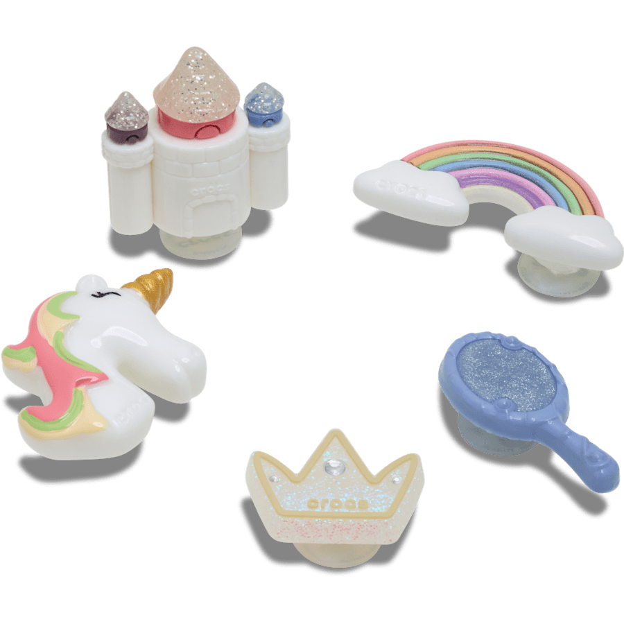 Crocs Exclusive Pretty Princess 5 Pack Jibbitz™ charms