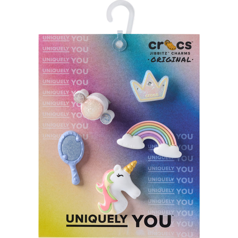 Crocs Exclusive Pretty Princess 5 Pack Jibbitz™ charms