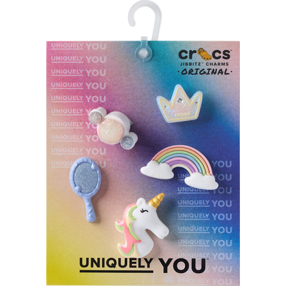 Crocs Exclusive Pretty Princess 5 Pack Jibbitz™ charms