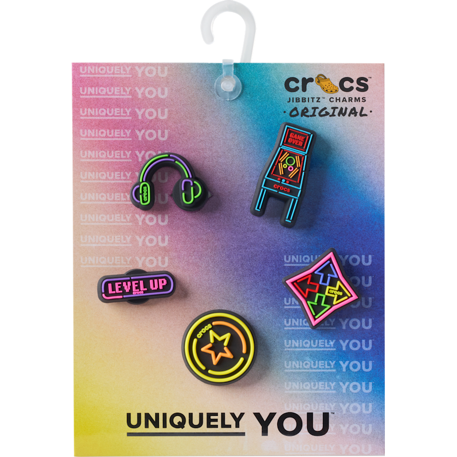 Crocs Smart Buy Level Up Gamer 5 Pack Jibbitz™ charms
