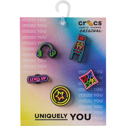 Crocs Smart Buy Level Up Gamer 5 Pack Jibbitz™ charms