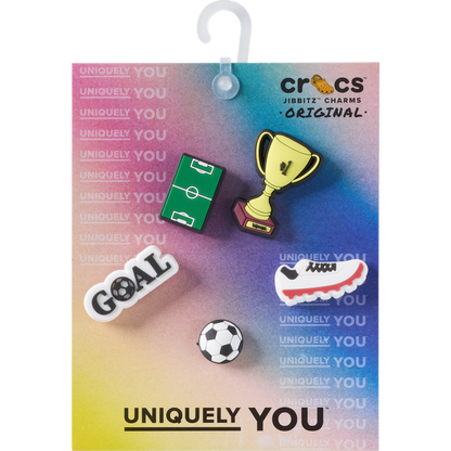 Crocs Best Seller Soccer Star 5 Pack Jibbitz™ charms