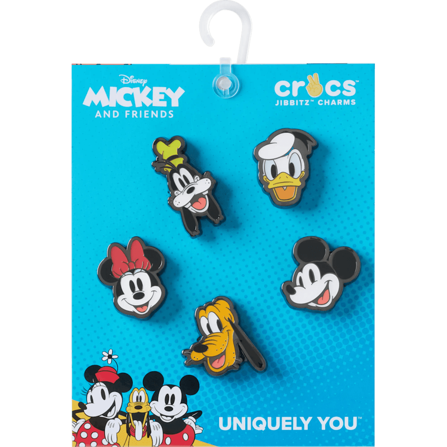 Crocs Premium Mickey & Friends Elevated 5-pack Jibbitz Shoe Charm