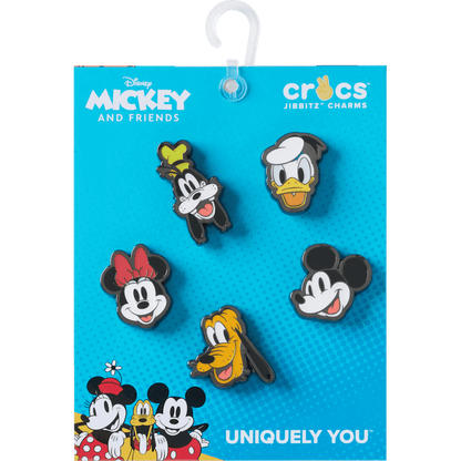 Crocs Premium Mickey & Friends Elevated 5-pack Jibbitz Shoe Charm
