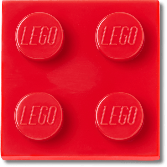 Crocs Value LEGO® Red Tile 2x2 Jibbitz™ charms
