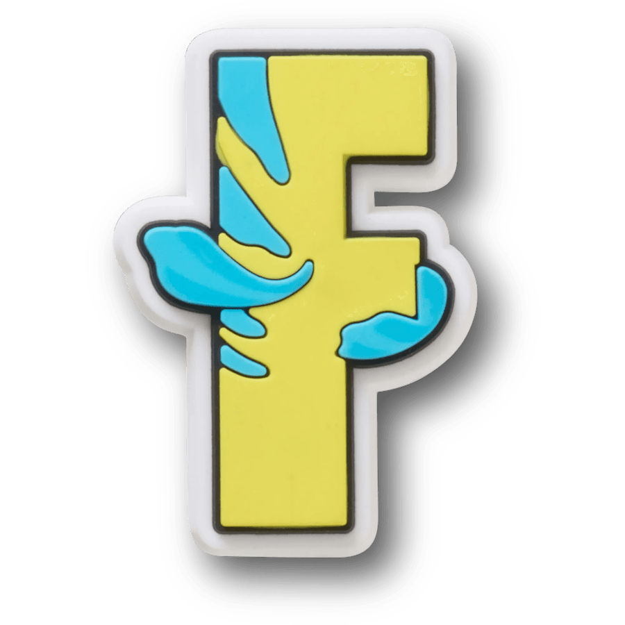 Crocs Value Disney Character Letter F Jibbitz™ charms
