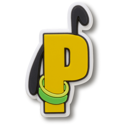 Crocs Top Pick Disney Character Letter P Jibbitz™ charms