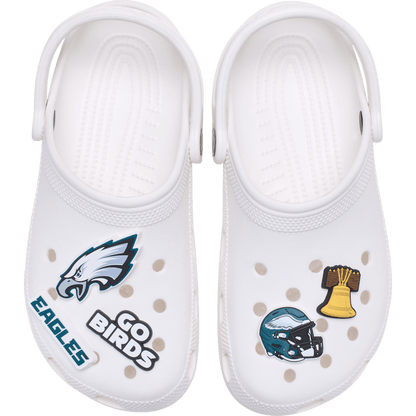 Crocs Sale NFL Philadelphia Eagles 5 Pack Jibbitz Shoe Charm