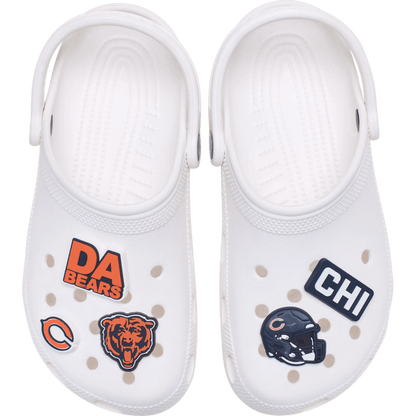 Crocs Great Value NFL Chicago Bears 5 Pack Jibbitz Shoe Charm
