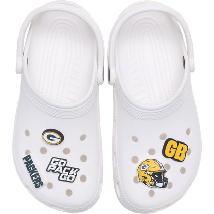 Crocs Sale NFL Green Bay Packers 5 Pack Jibbitz Shoe Charm