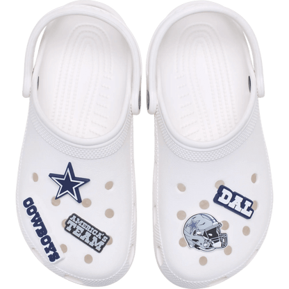 Crocs Special Offer NFL Dallas Cowboys 5 Pack Jibbitz Shoe Charm