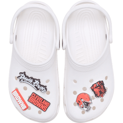 Crocs Signature NFL Cleveland Browns 5 Pack Jibbitz Shoe Charm