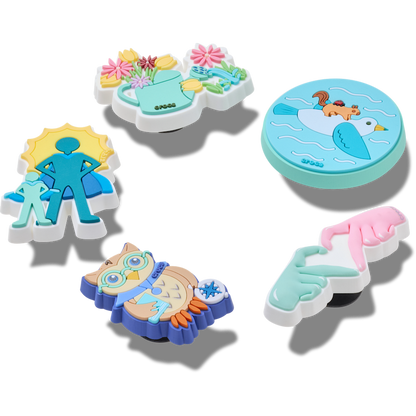 Crocs Best Price Got Your Back 5 Pack Jibbitz™ charms
