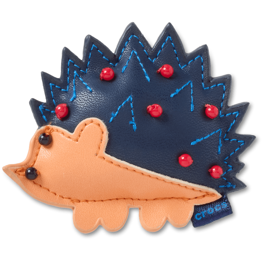 Crocs Essential Faux Leather Hedgehog Jibbitz™ charms