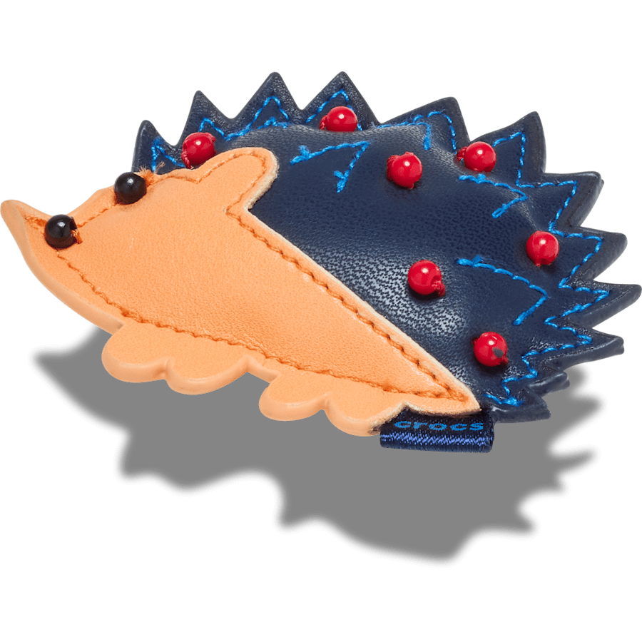 Crocs Essential Faux Leather Hedgehog Jibbitz™ charms