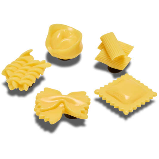 Crocs Deals Realistic Pasta 5 Pack Jibbitz™ charms