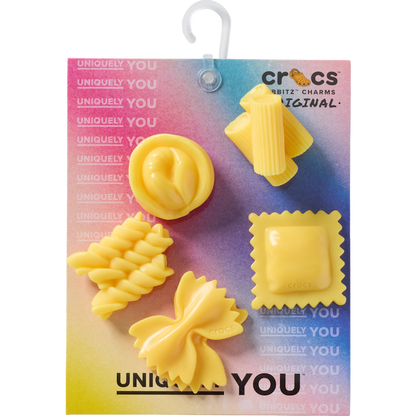 Crocs Deals Realistic Pasta 5 Pack Jibbitz™ charms