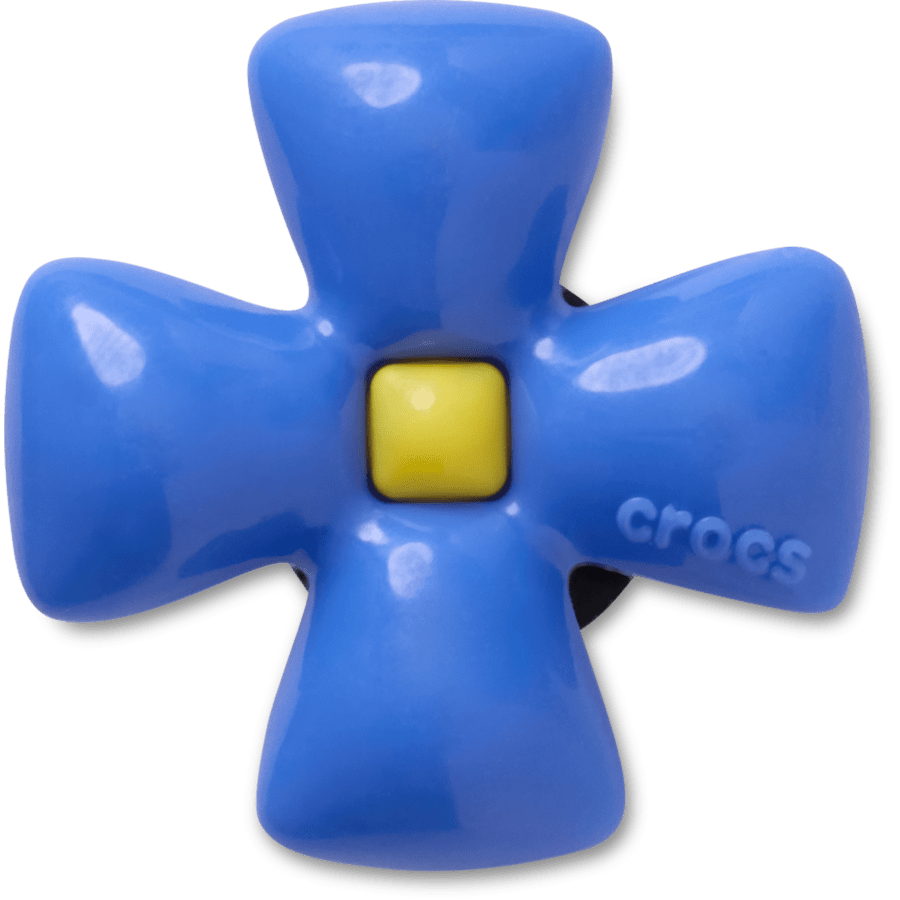 Crocs Best Seller Puffy Blue Flower Jibbitz™ charms