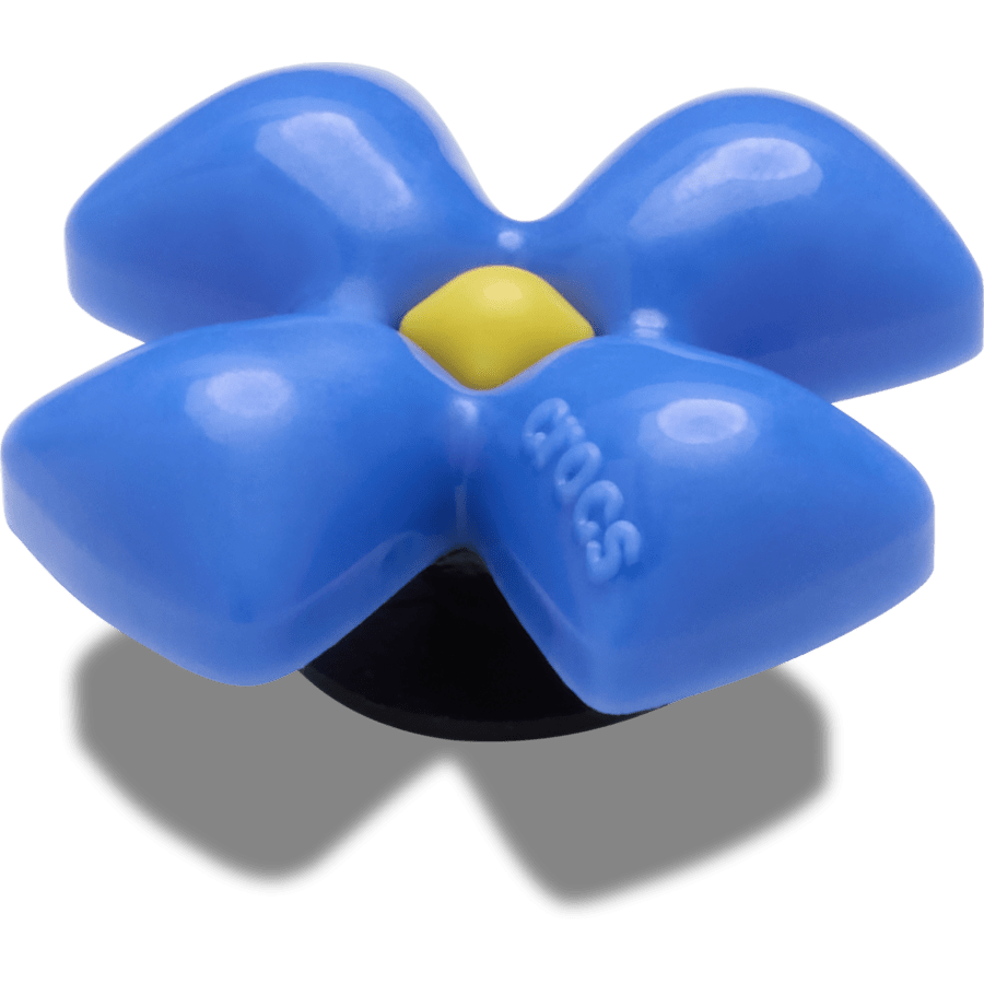 Crocs Best Seller Puffy Blue Flower Jibbitz™ charms