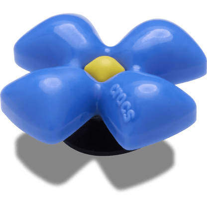 Crocs Best Seller Puffy Blue Flower Jibbitz™ charms