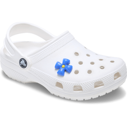 Crocs Best Seller Puffy Blue Flower Jibbitz™ charms