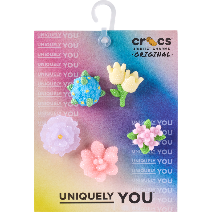 Crocs Deals Beaded Flowers 5 Pack Jibbitz™ charms