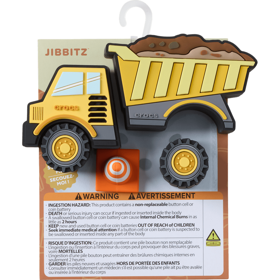 Crocs Best Price MYO Construction Truck5Pack Jibbitz™ charms