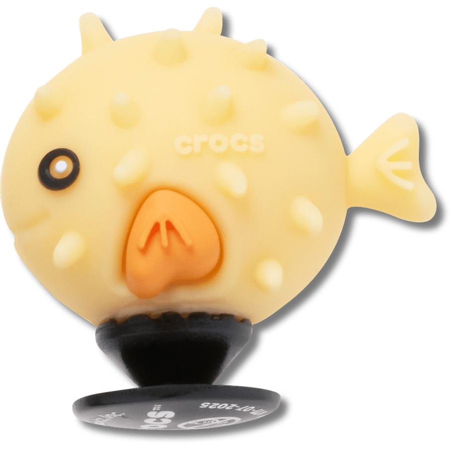 Crocs Best Price 3D UV Changing Puffer Fish Jibbitz™ charms