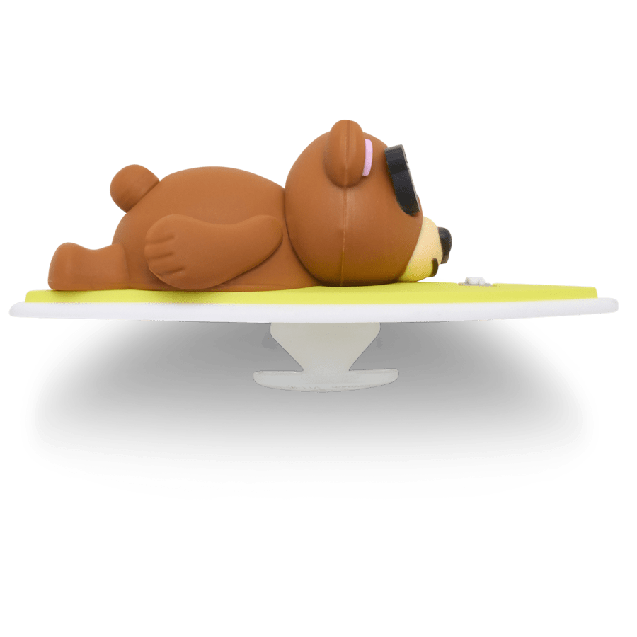 Crocs Trending 3D Surfing Bear Jibbitz™ charms