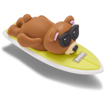 Crocs Trending 3D Surfing Bear Jibbitz™ charms