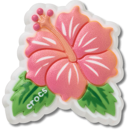 Crocs Classic Blue Tropical Hibiscus Jibbitz™ charms