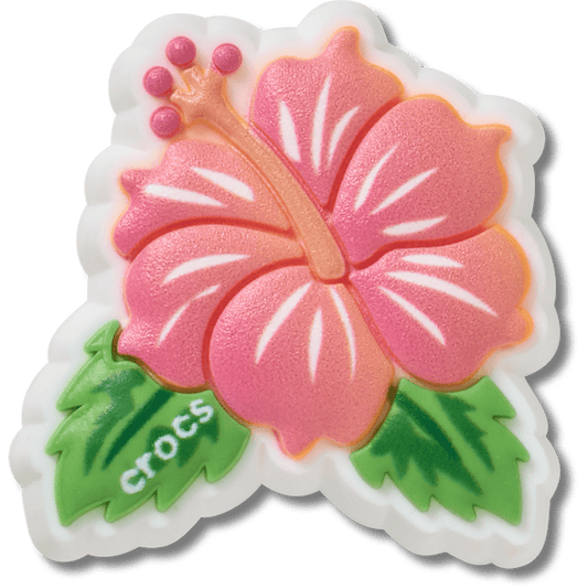 Crocs Classic Blue Tropical Hibiscus Jibbitz™ charms