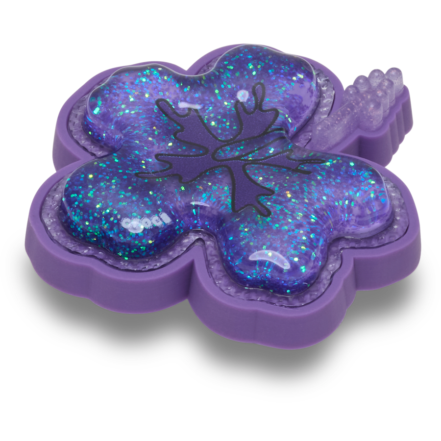 Crocs Signature Squish Purple Hibiscus Jibbitz™ charms