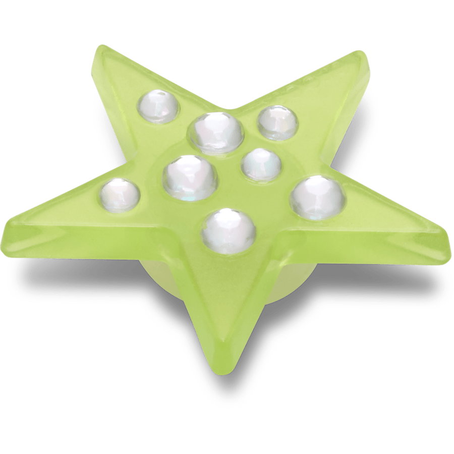 Crocs Premium Green Gem Star Jibbitz™ charms