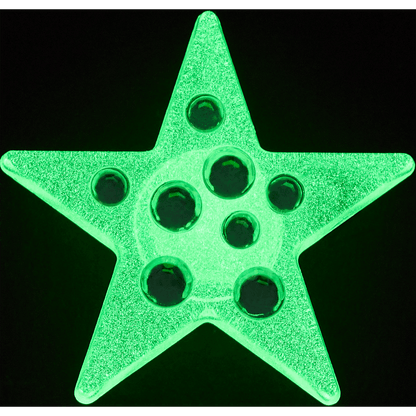 Crocs Premium Green Gem Star Jibbitz™ charms