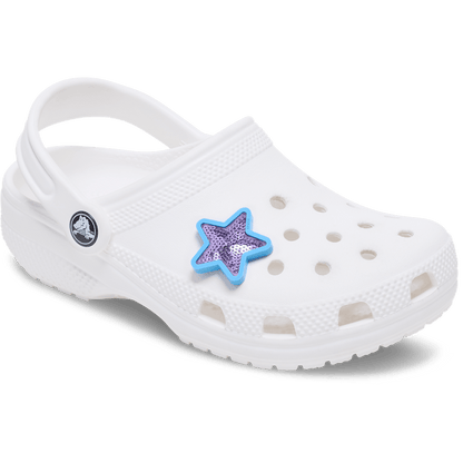 Crocs Great Value Purple Sequin Star Jibbitz™ charms