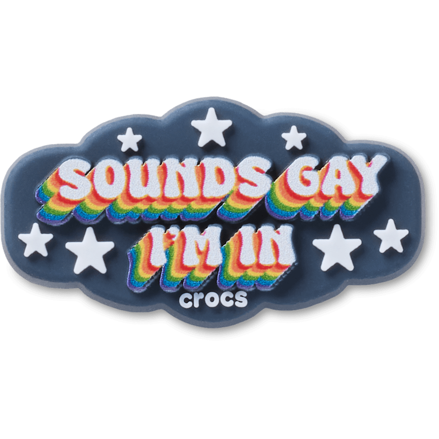 Crocs Essential Sounds Gay Im In Jibbitz™ charms