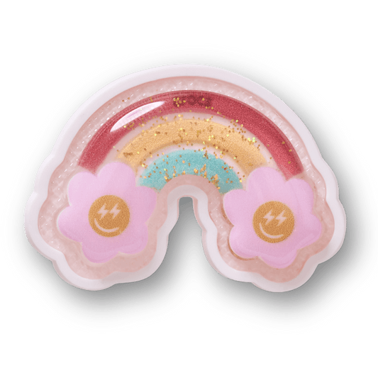 Crocs Recommended Squish Filled Daisy Rainbow Jibbitz™ charms