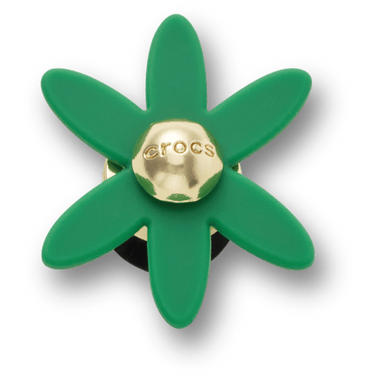 Crocs Trusted Retro Green Spinner Flower Jibbitz™ charms