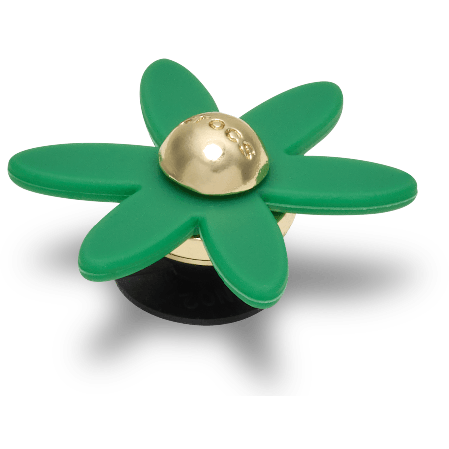 Crocs Trusted Retro Green Spinner Flower Jibbitz™ charms