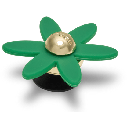 Crocs Trusted Retro Green Spinner Flower Jibbitz™ charms