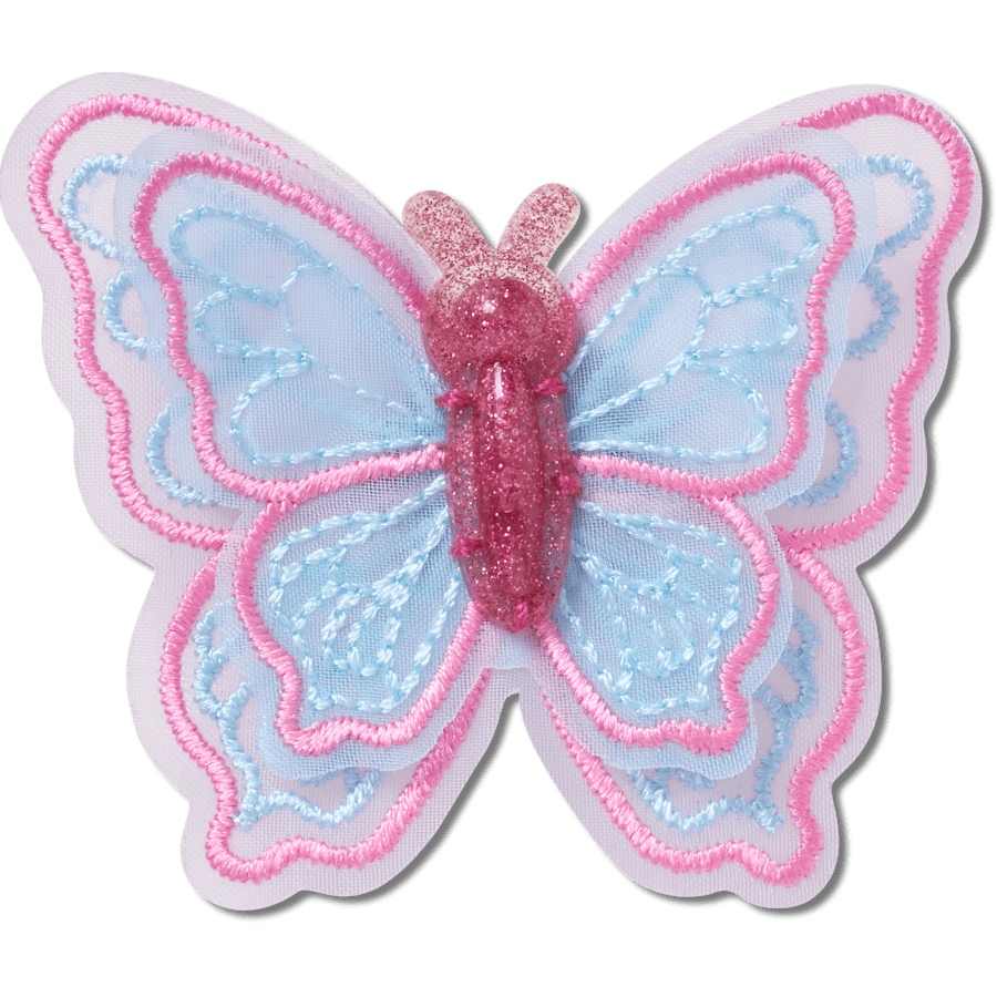 Crocs Premium Mesh Sequin Butterfly Jibbitz™ charms