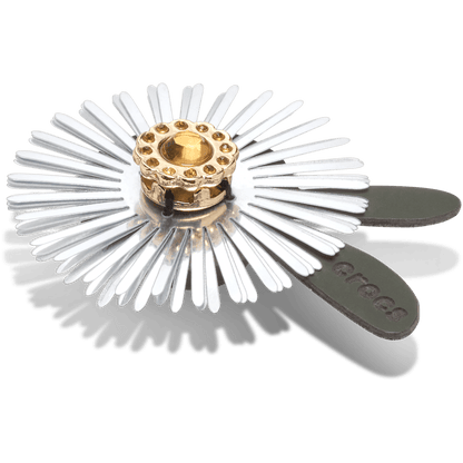 Crocs Signature Silver Sequin Flower Jibbitz™ charms