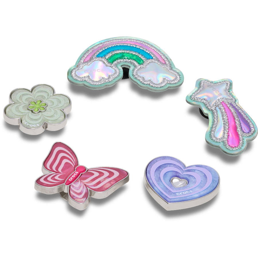 Crocs Great Value Funky Girly Icons 5 Pack Jibbitz™ charms