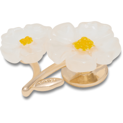 Crocs Customer Favorite White Floral Blossom Jibbitz™ charms