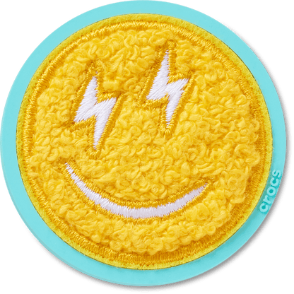 Crocs Great Value Mega Chenille Happy Face Jibbitz™ charms
